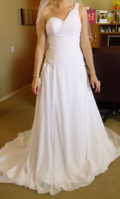 Chosing between wedding dresses