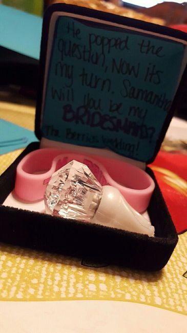 Bridesmaids proposal boxes