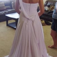 Chosing between wedding dresses