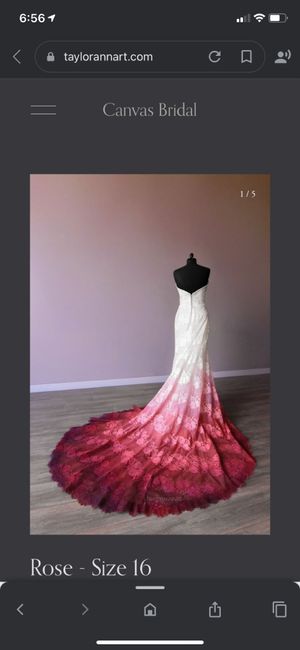 Red Wedding Dress 3