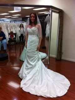 So you said yes to the dress.... now let's see it! :)