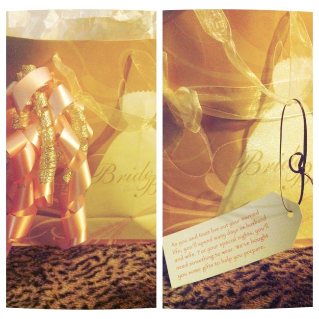 DIY Bridal Shower Lingerie Poem