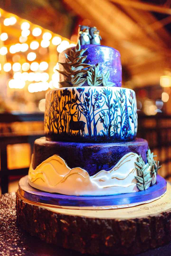 For those of you using tree slice cake stands...especially homemade ones-make sure it is food-safe.