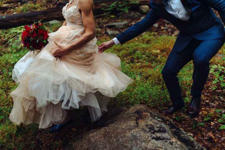 What color is your wedding dress?