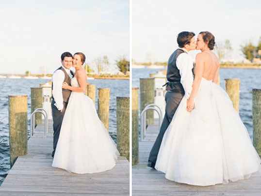 Can you bustle a tulle wedding dress?