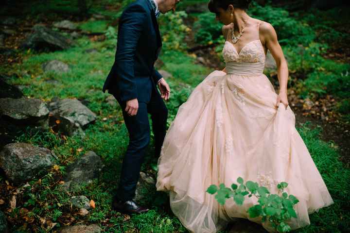 Show me your wedding dresses, and tell me where they are from,and the cost? :)