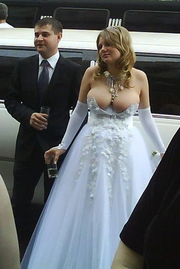 Bridesmaid dress as a wedding dress?