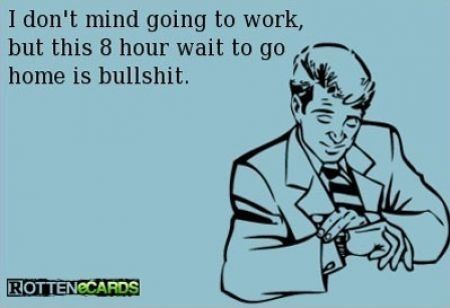 It feels like it should be way later in the week....