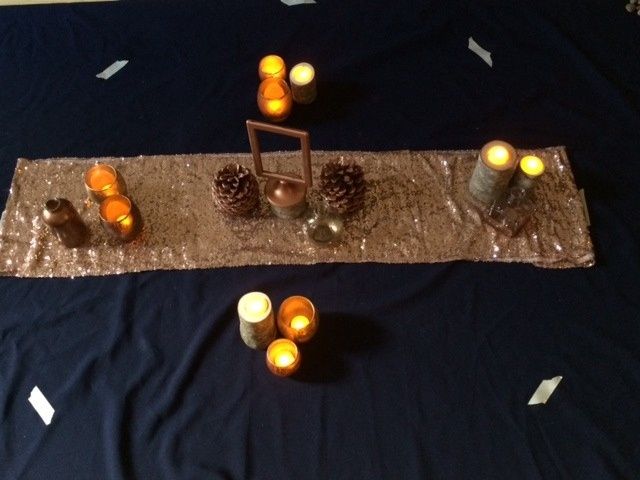 Our Magical Woodsy Wedding Centerpiece Mock-ups!