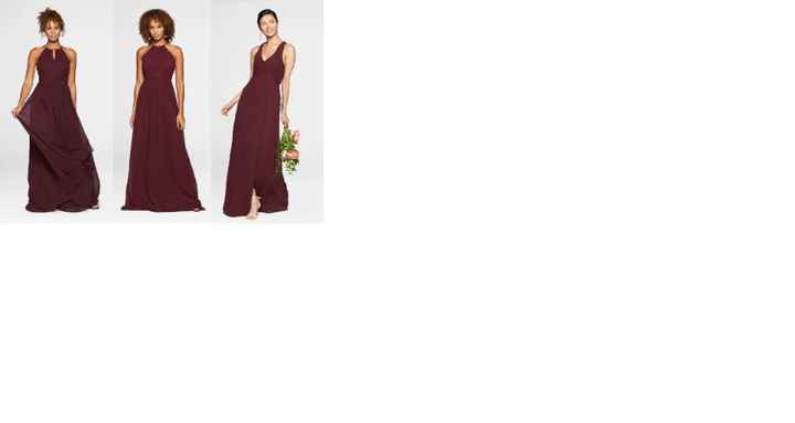 Bridesmaids and moh match or no? - 1