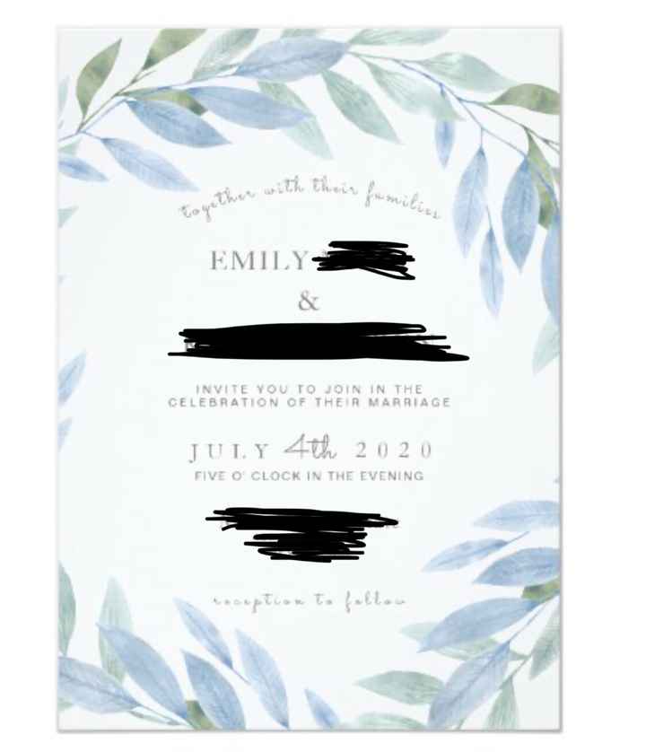 Let's Talk Wedding Invites! - 1