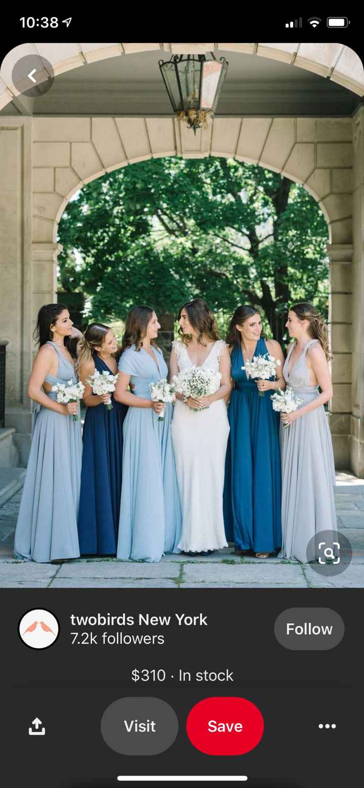 Bridesmaids colors 1