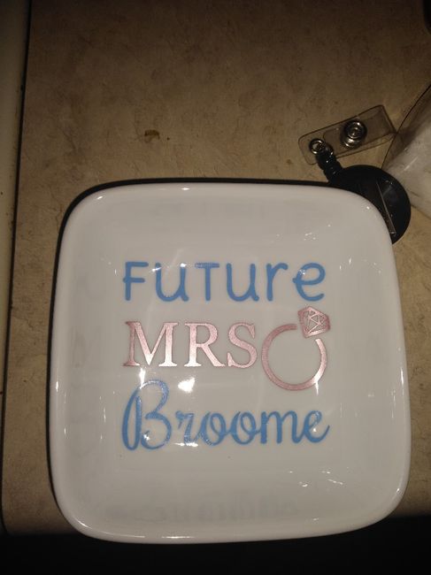 Just showing off my new ring dish!! - 1