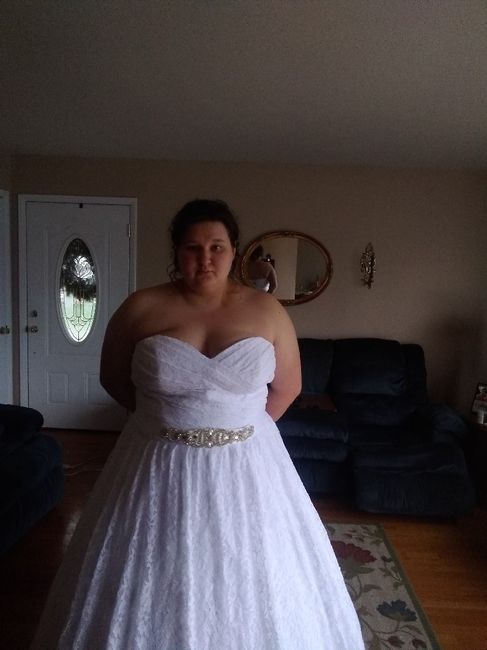 Finally took pics in my dresses. 4