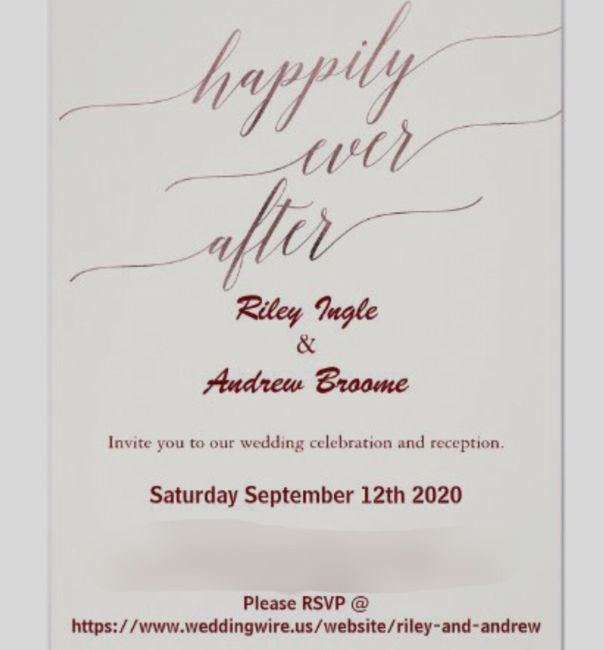 Do these invites look ok? 1