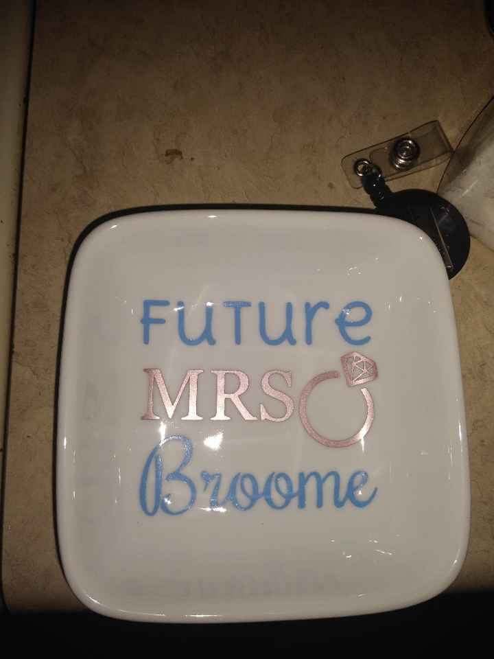 Just showing off my new ring dish!! - 1