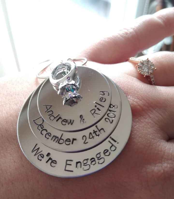 My engaged ornament came in!! - 2