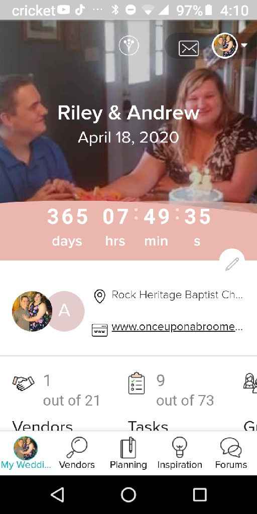 Exactly 1 year!!! - 2