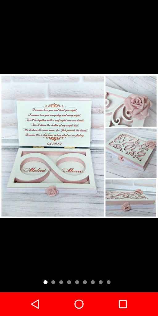 Toasting Glasses and Ring Box - let’s see em - 2