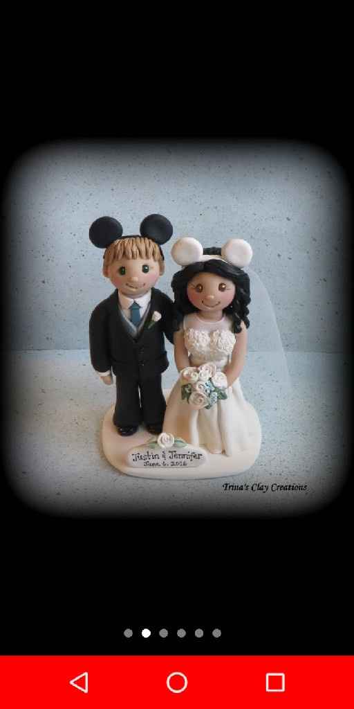 Just got our cake topper... - 1