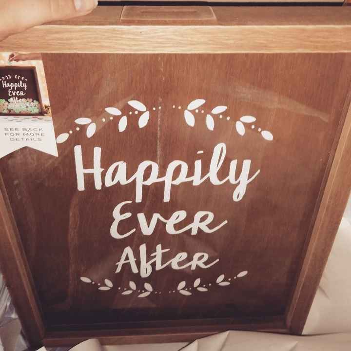 Bought my guest book. - 1