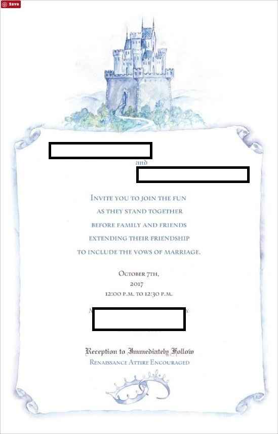 Invitation/RSVP Opinions