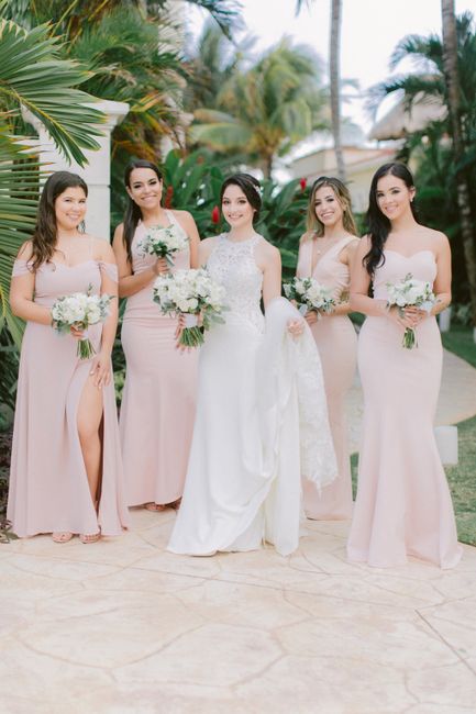 Unmatched bridesmaid dresses? 5