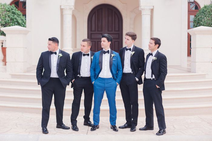 The Grooms Tuxedo: Match With The Guys or Stand With The Bride? 2
