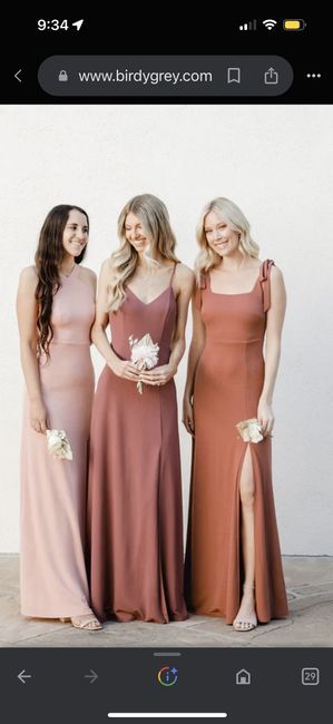 Bridesmaid dress colors - help! 1
