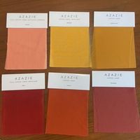 Summer sunset mismatched bridesmaids colors - 3