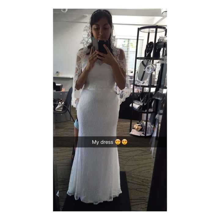 My wedding dress