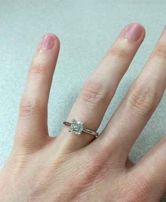 Show me your RING...engagement and/or wedding band :)