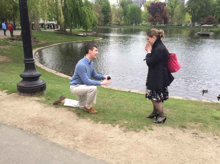 Where did you get engaged