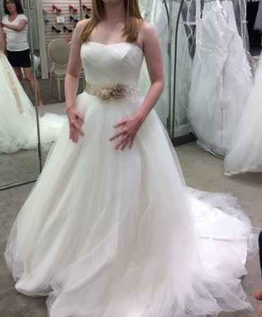 David's Bridal Dress