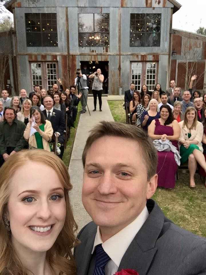 Woo! I'm married. :)