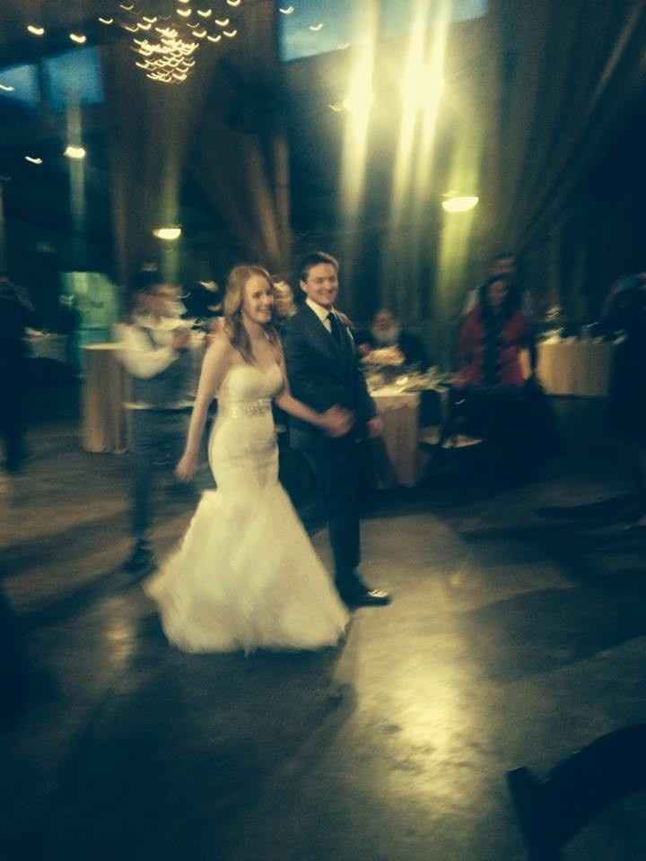 Woo! I'm married. :)