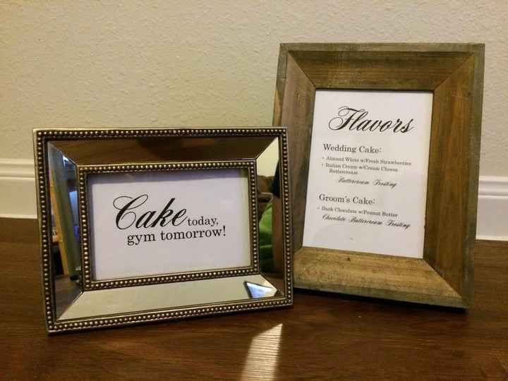 Pretty much finished my signs.