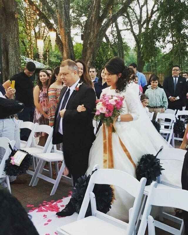 Finally had my big ceremony and reception! Mini non-pro BAM!