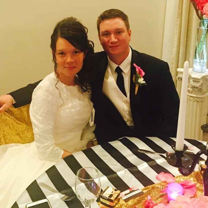 Finally had my big ceremony and reception! Mini non-pro BAM!