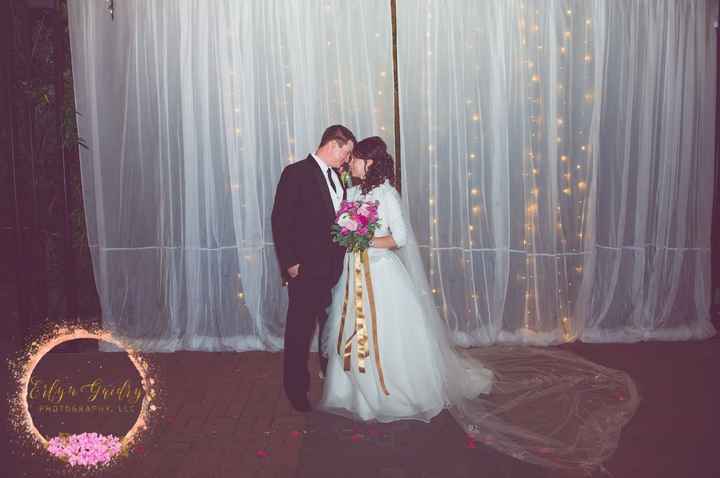 Finally had my big ceremony and reception! Mini non-pro BAM!