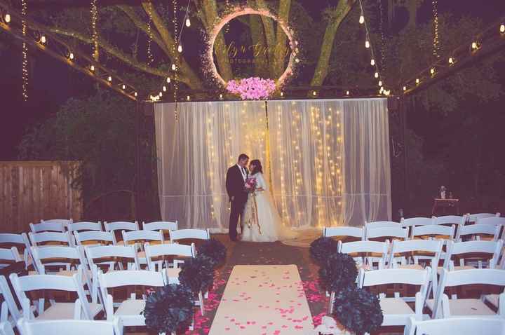 Finally had my big ceremony and reception! Mini non-pro BAM!