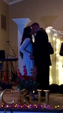 Flooded wedding..