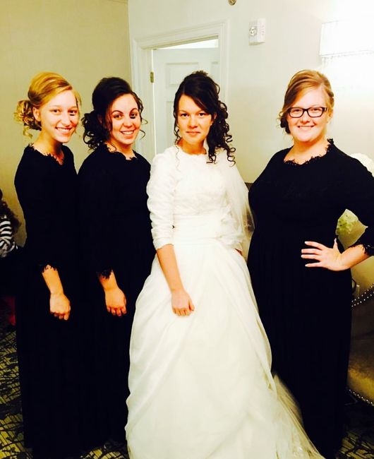 Finally had my big ceremony and reception! Mini non-pro BAM!