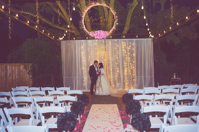 Finally had my big ceremony and reception! Mini non-pro BAM!