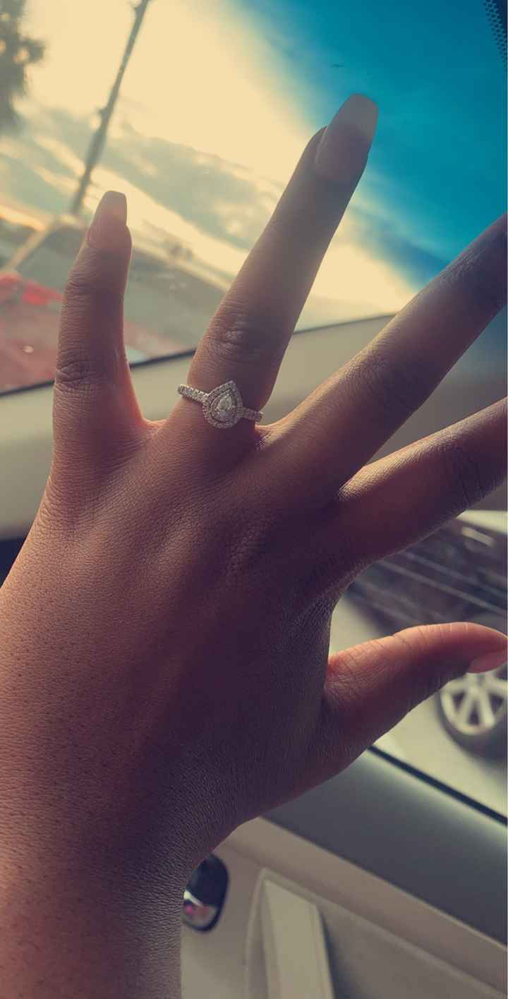 So i purchased the ring but i fear it may be the wrong size - 1