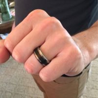 i got my wedding band! Show me your beautiful rings! - 2