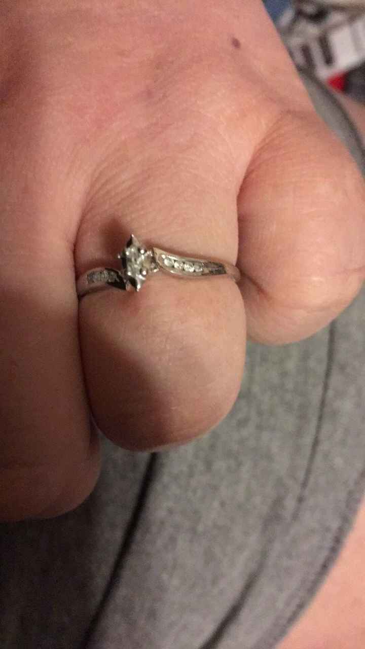 Let's see your engagement rings