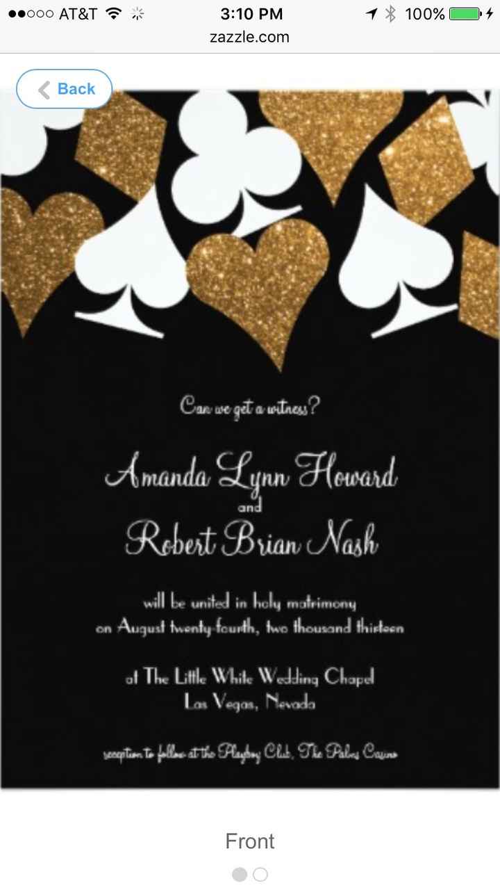 Invitation Ideas- PLEASE HELP :)