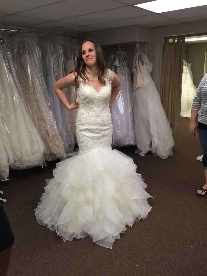 Let's see your "said no to the dress" pic!