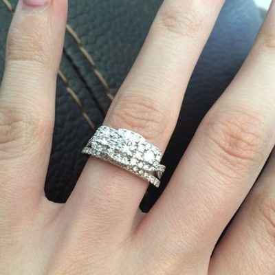 Show me your wedding set!